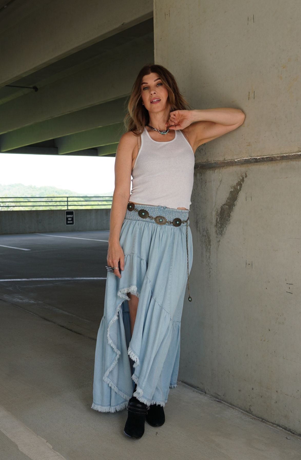 Santa Fe Tencel Skirt