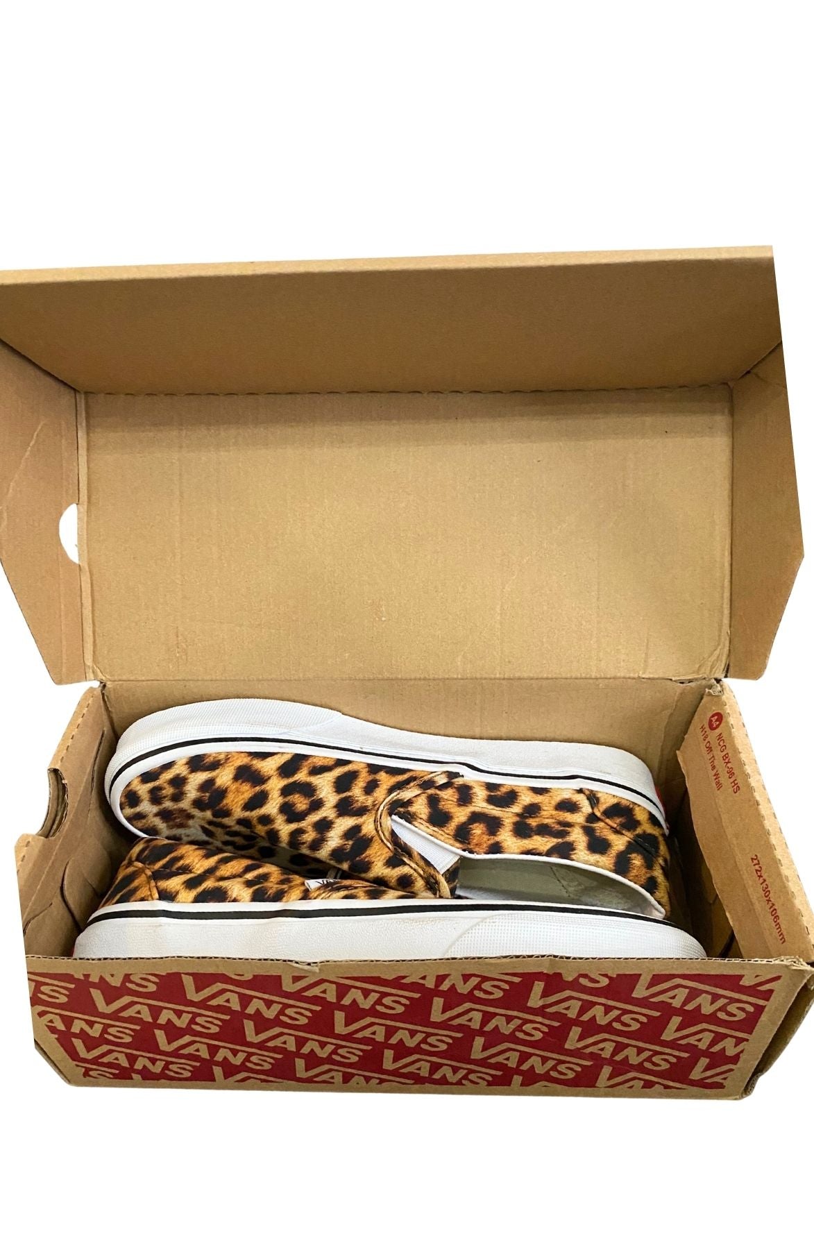 Vans Leopard Print Classic Slip-On Shoes