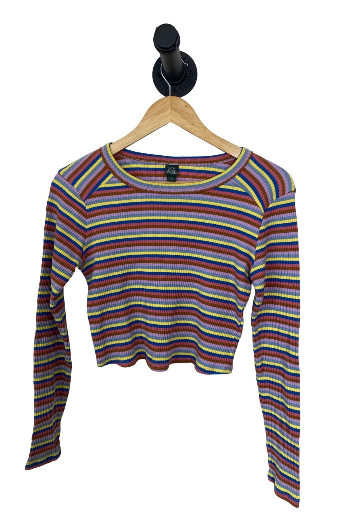 Wild Fable Cropped Striped Top
