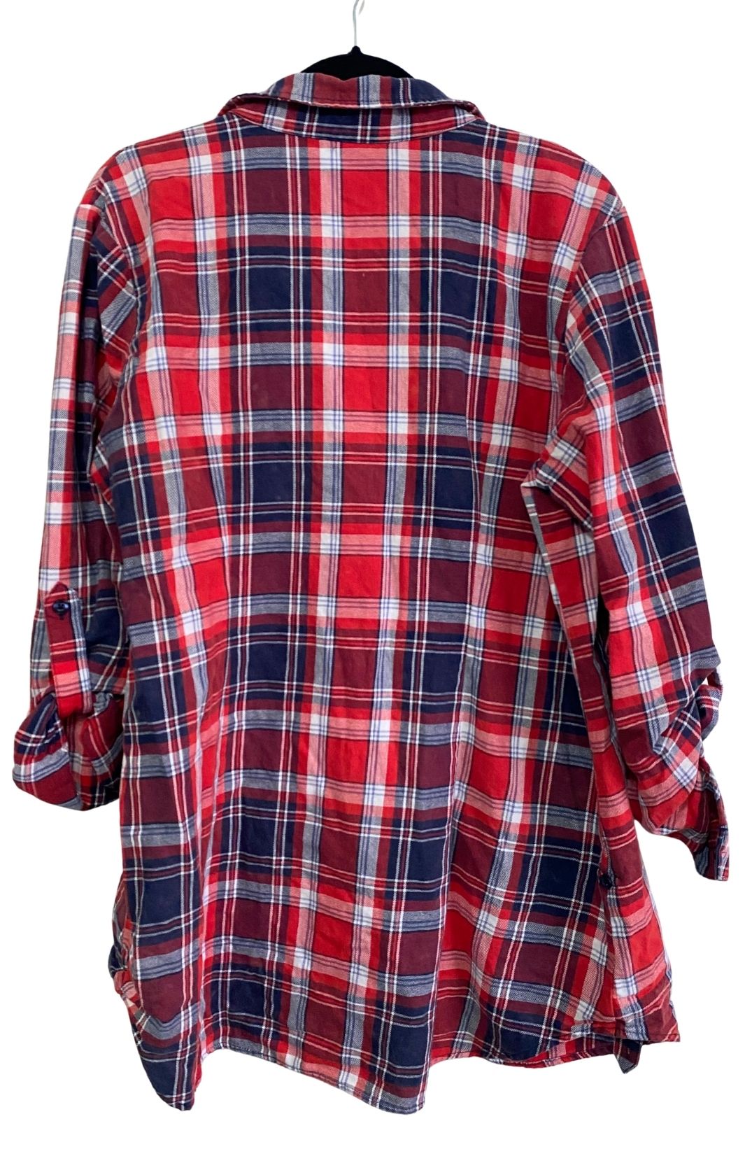 Plaid Long Sleeve Button Up