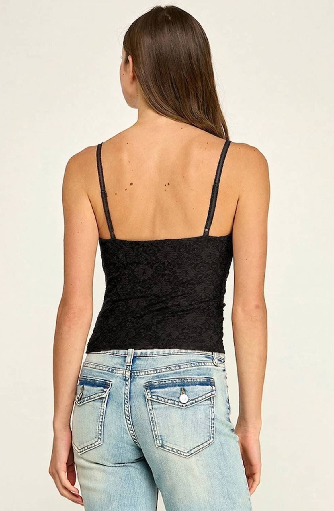 Black Lace Cami