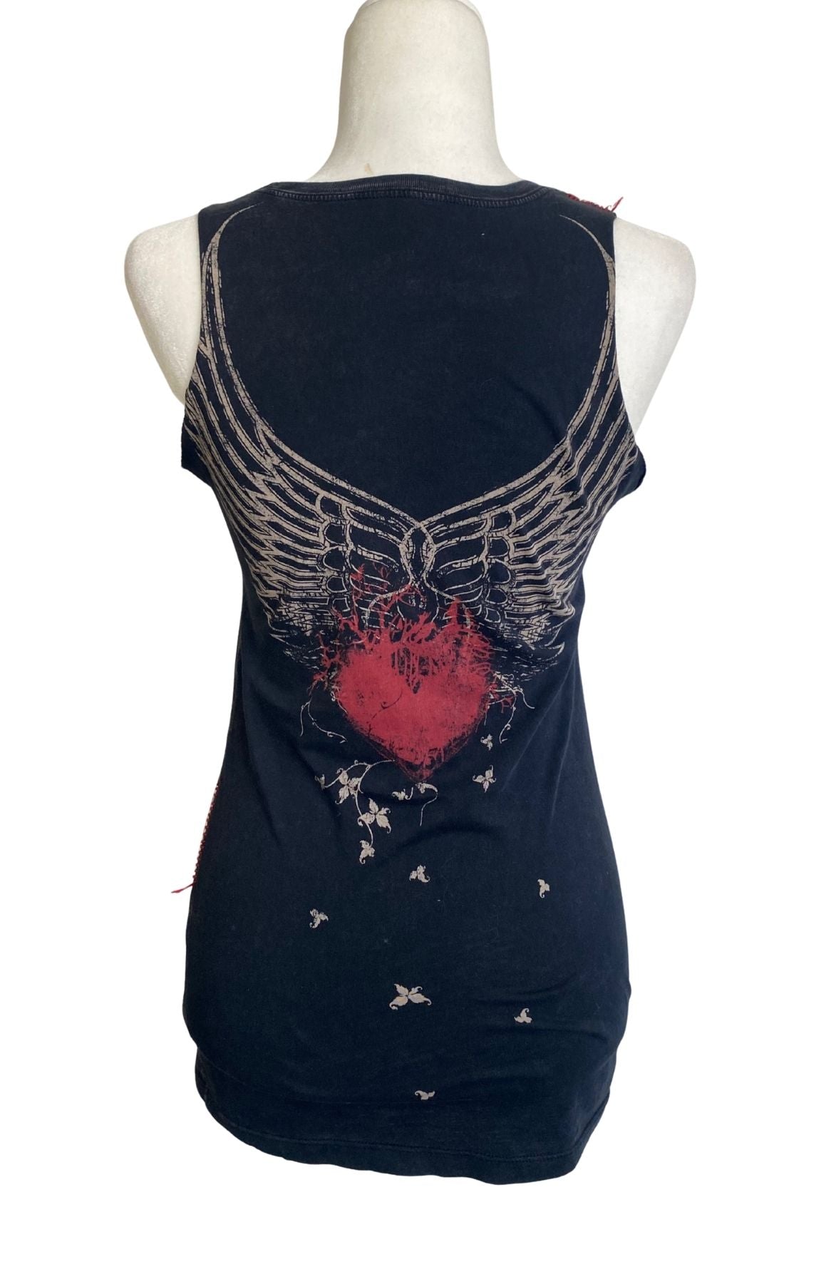 Riffed Iron & Creed Tee (VINTAGE, RARE FIND, one of a kind/RIFFED)