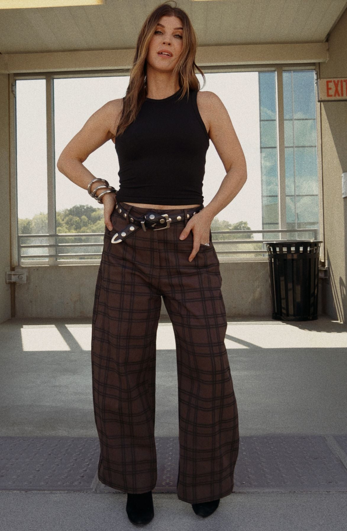 Ribbed Cropped Tank