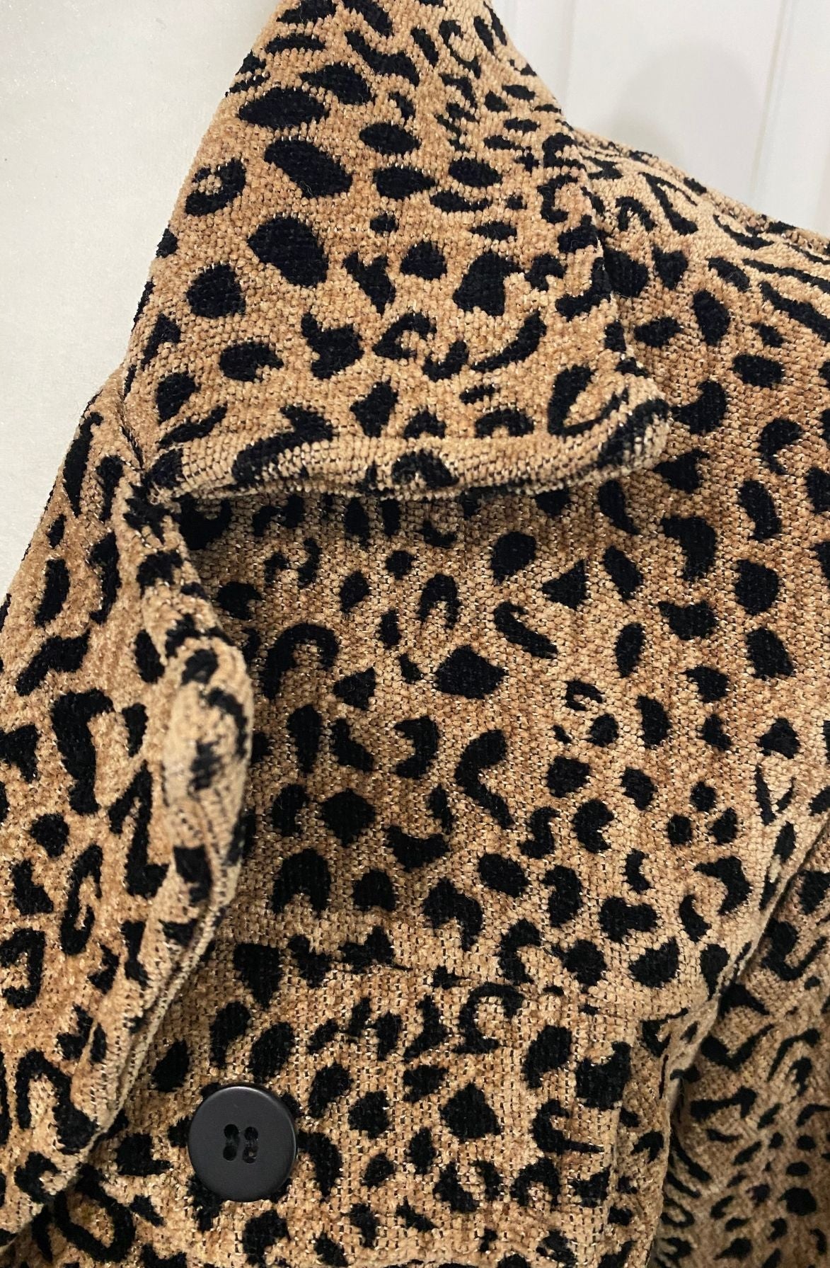 Vintage 90s Monterey Bay Leopard Jacket