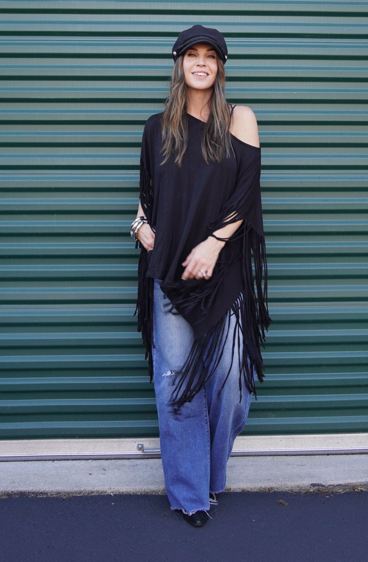 Showstopper Fringe Top