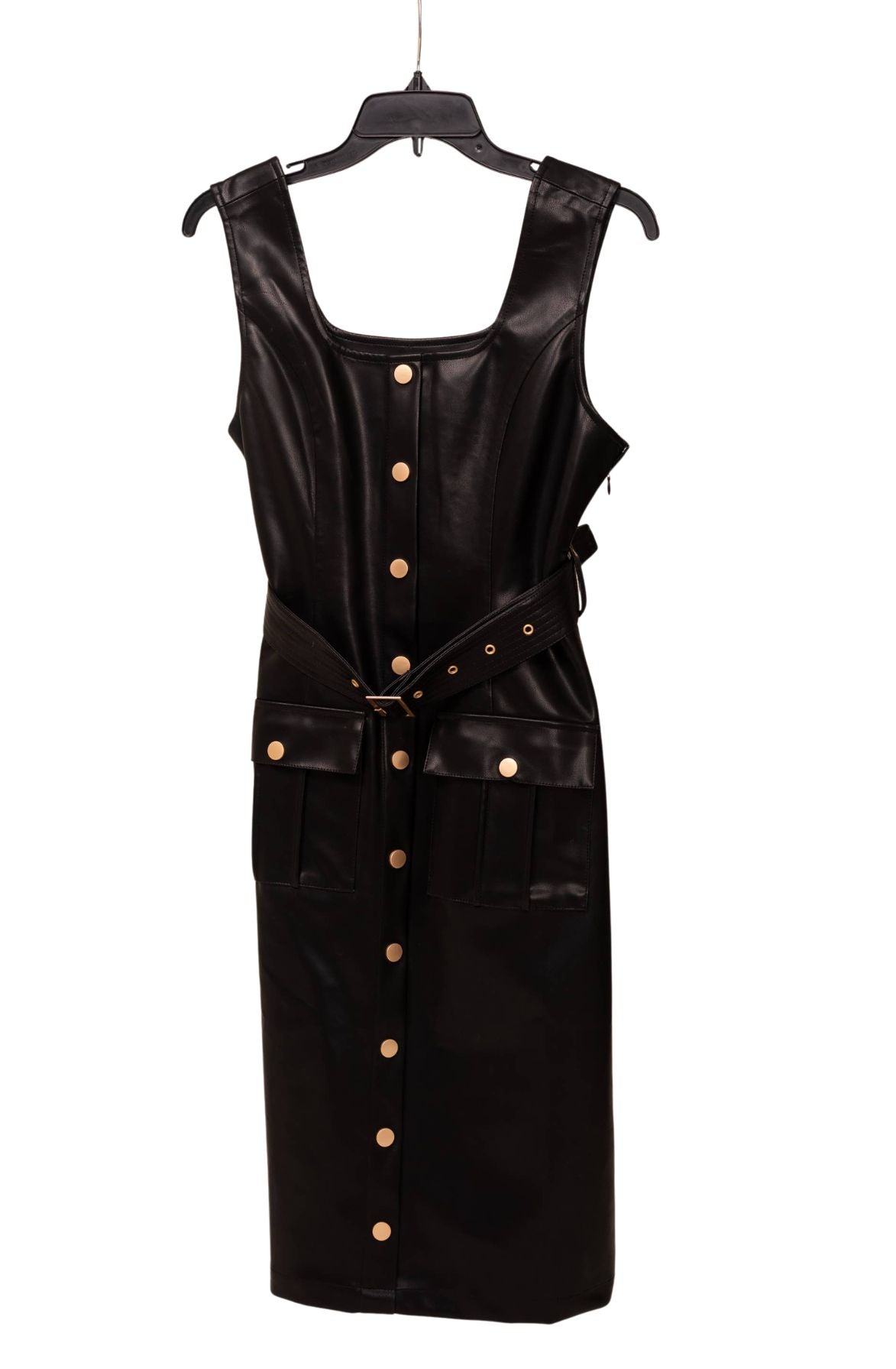 Vegan Leather Dress