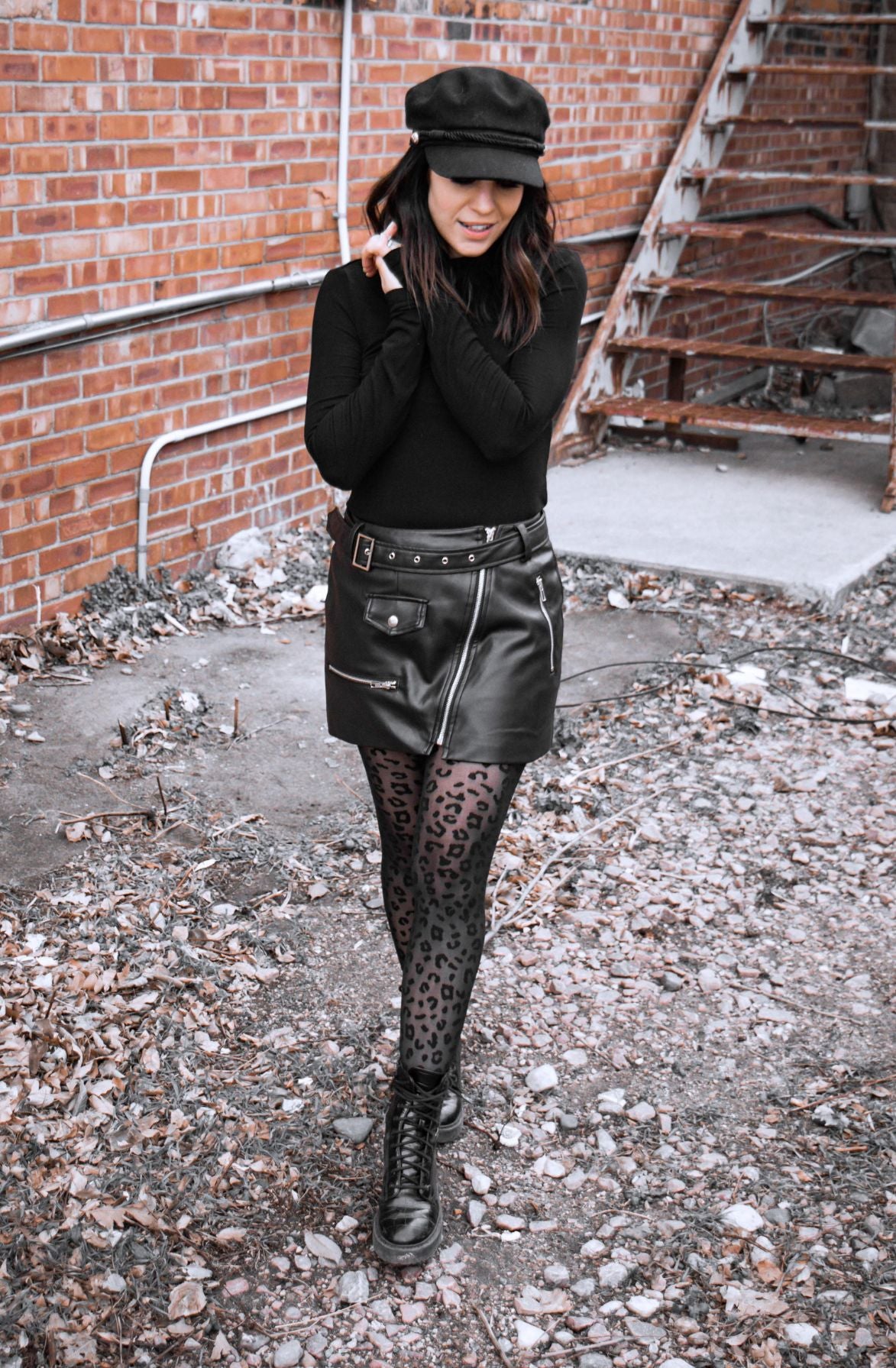 The Annie Vegan Leather Mini