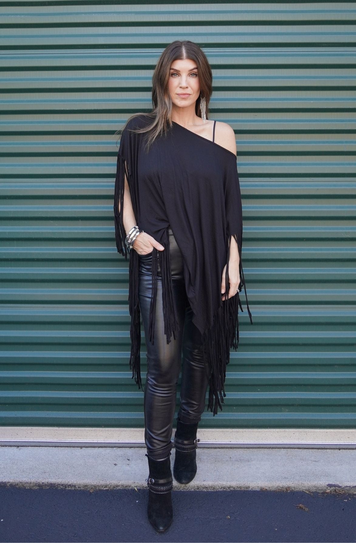 Showstopper Fringe Top