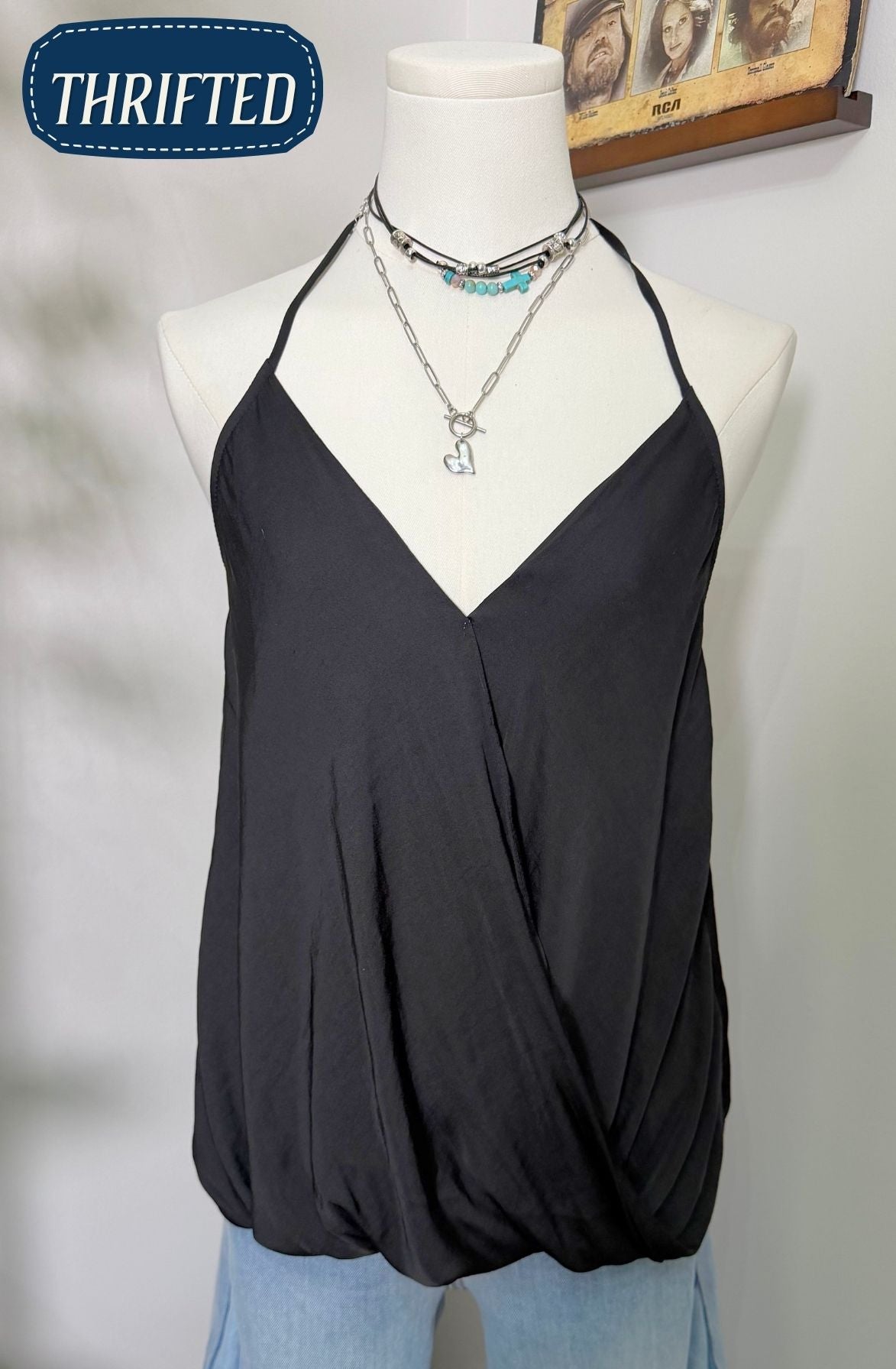 Drapey Halter Top