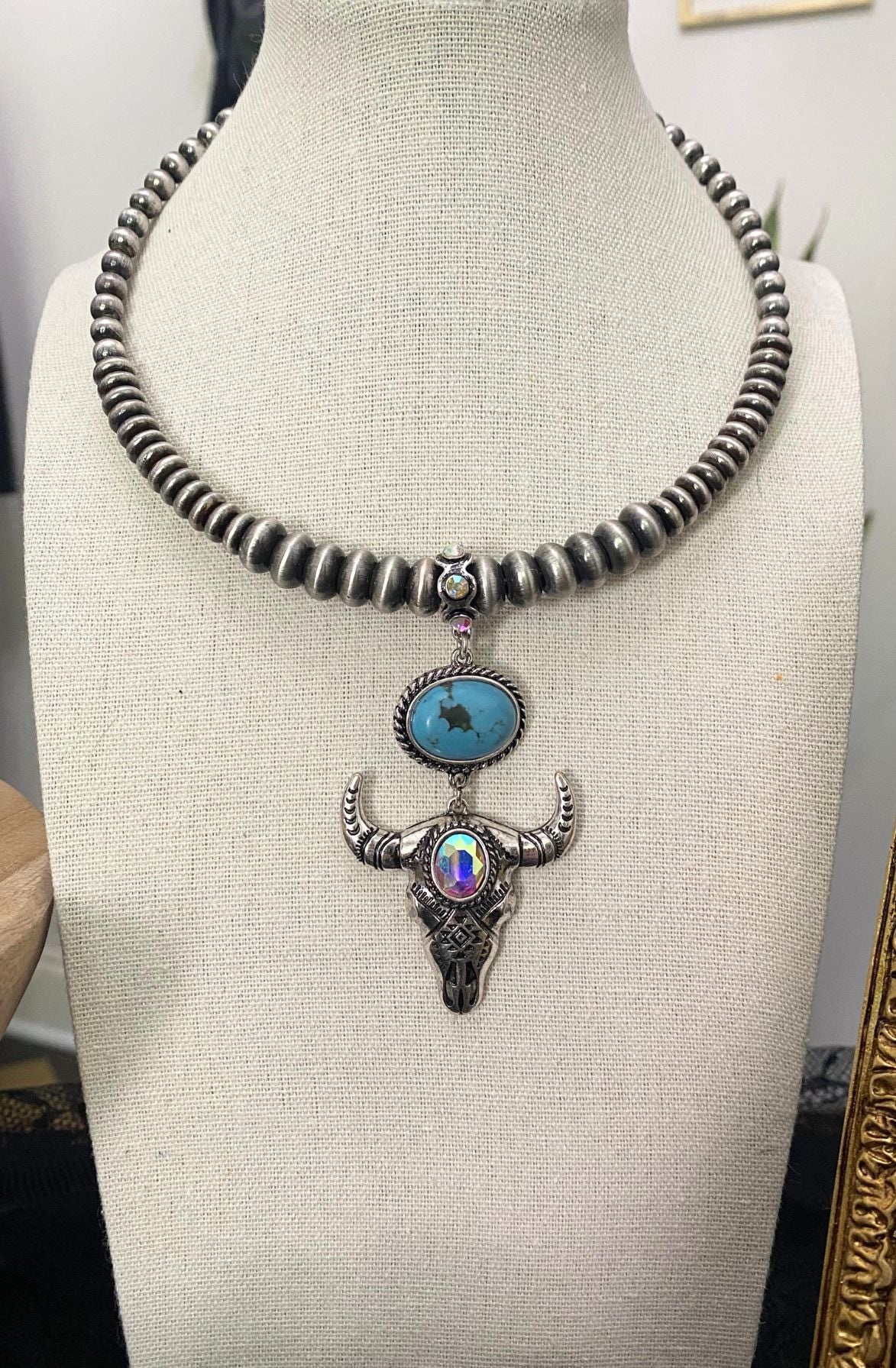 Steer Clear Necklace