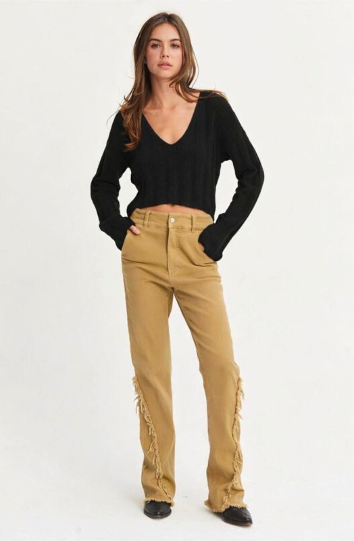 Last Call V-Neck Sweater