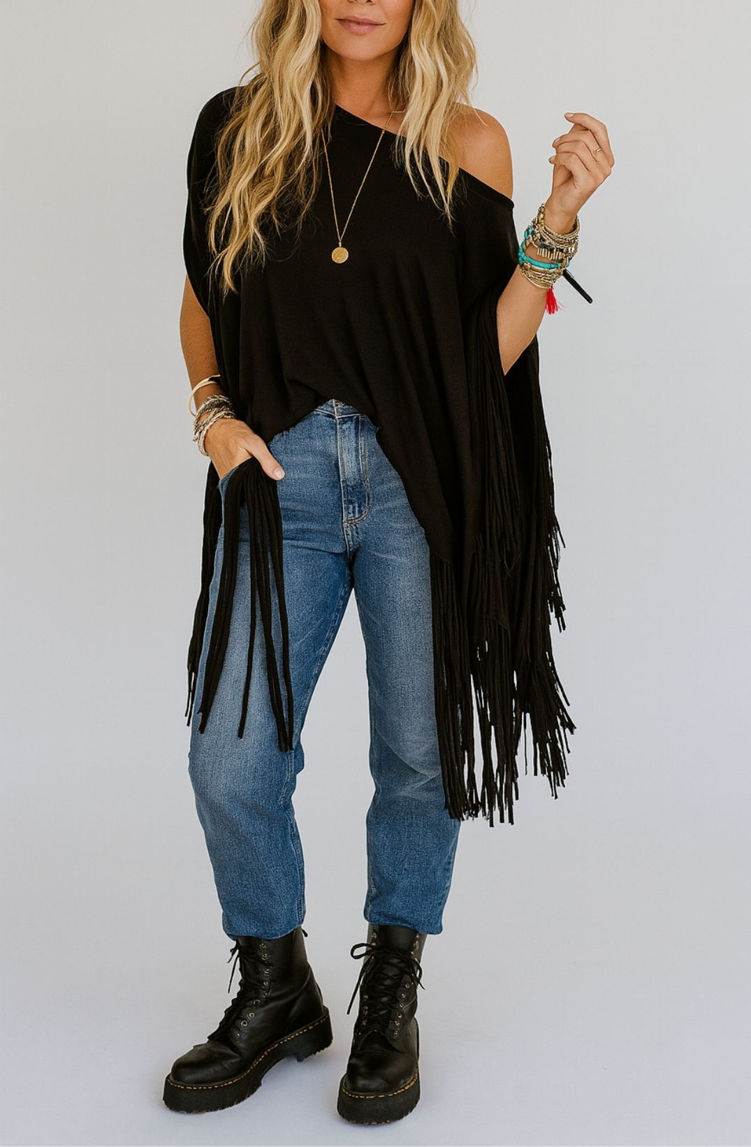 Showstopper Fringe Top
