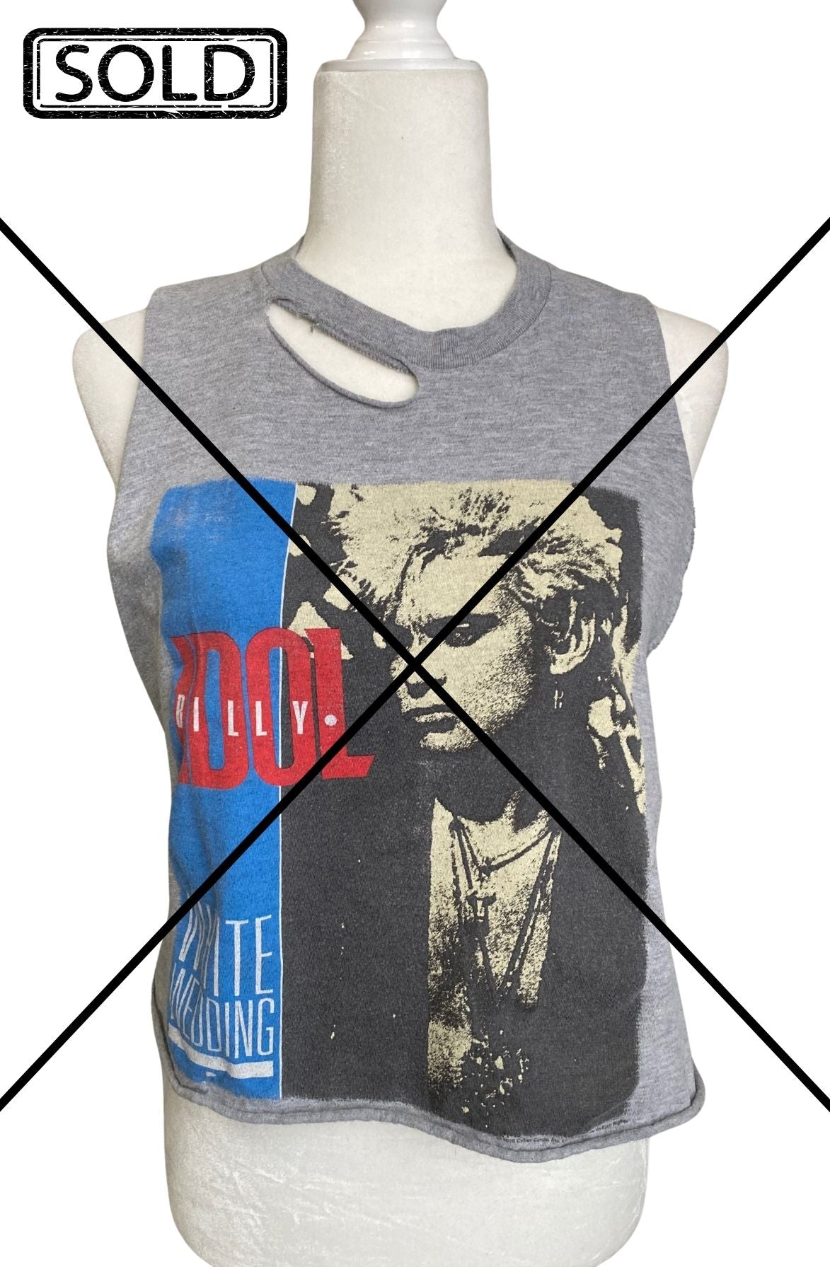Billy Idol White Wedding Tee (RIFFED)