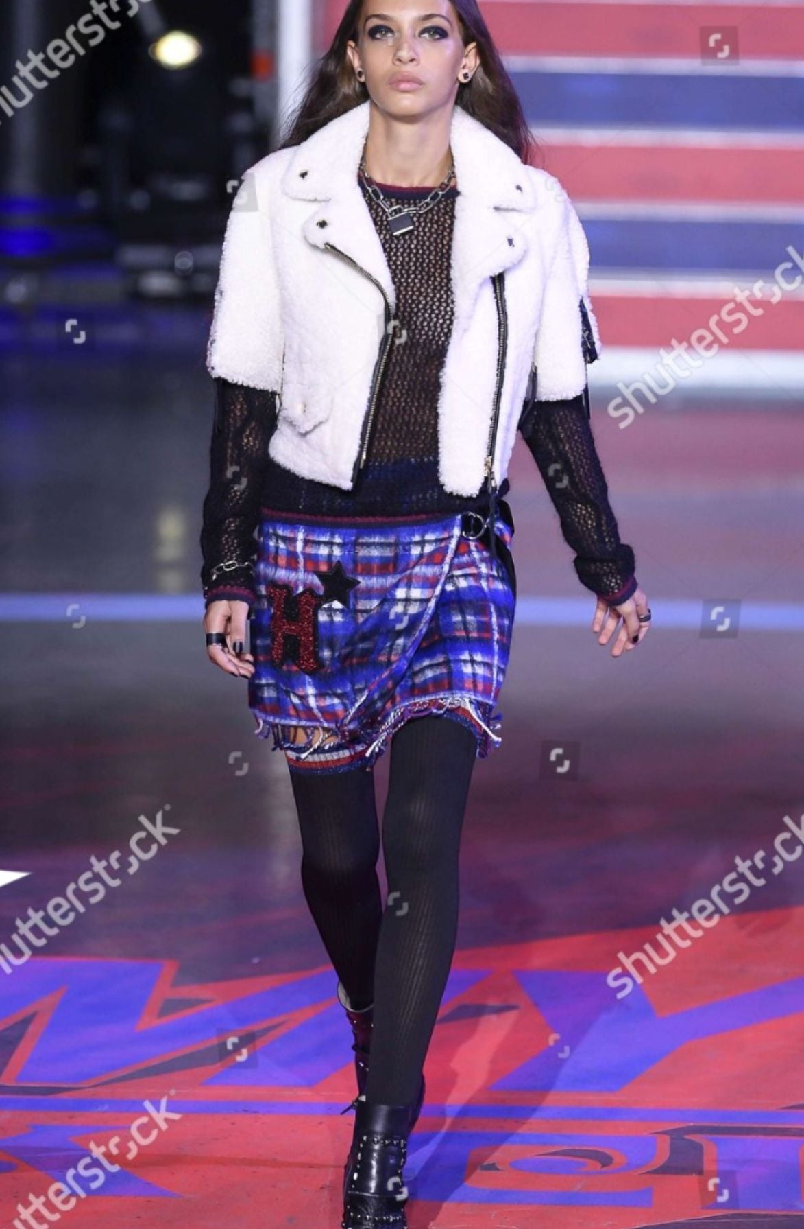 Tommy Hilfiger Wool Wrap Skirt