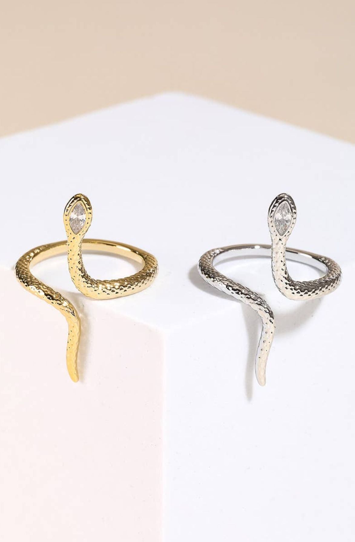 Adjustable Snake Ring