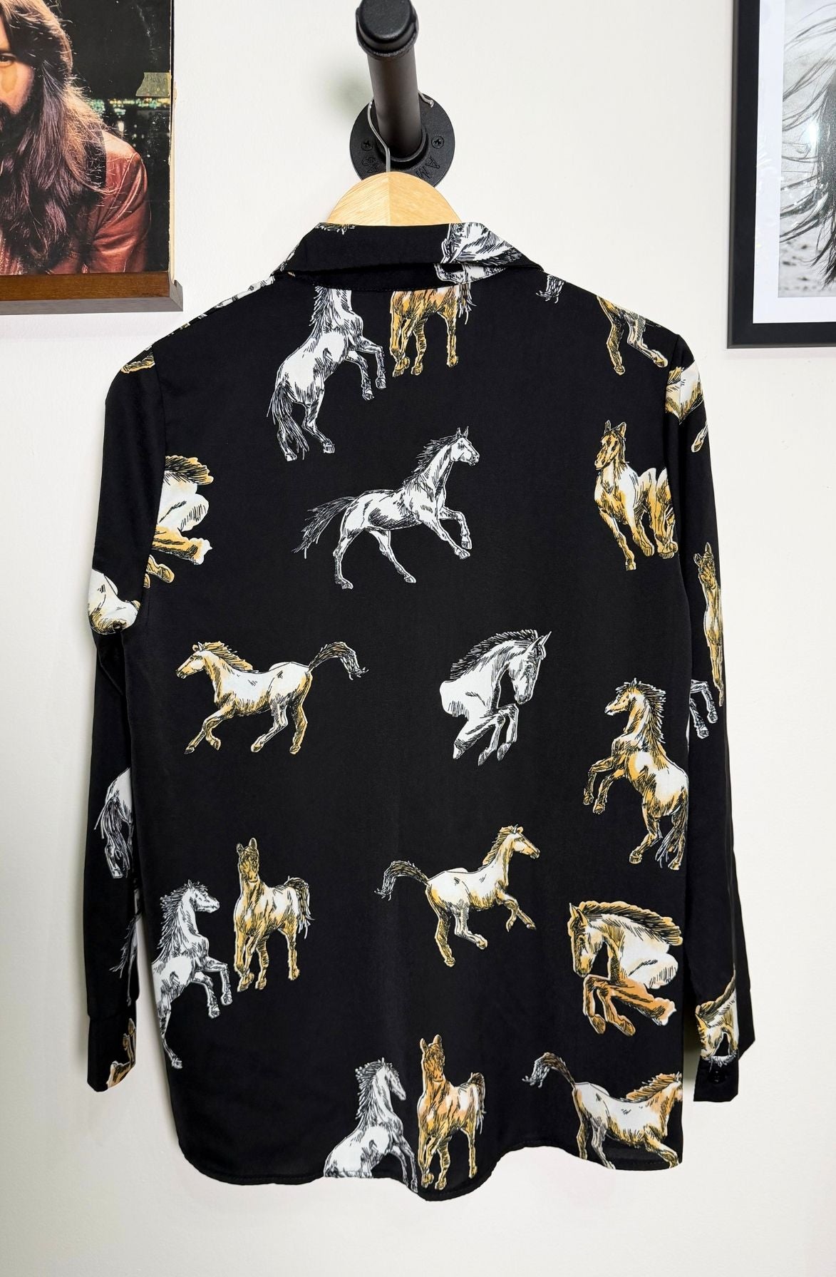 Wild Horses Button Up