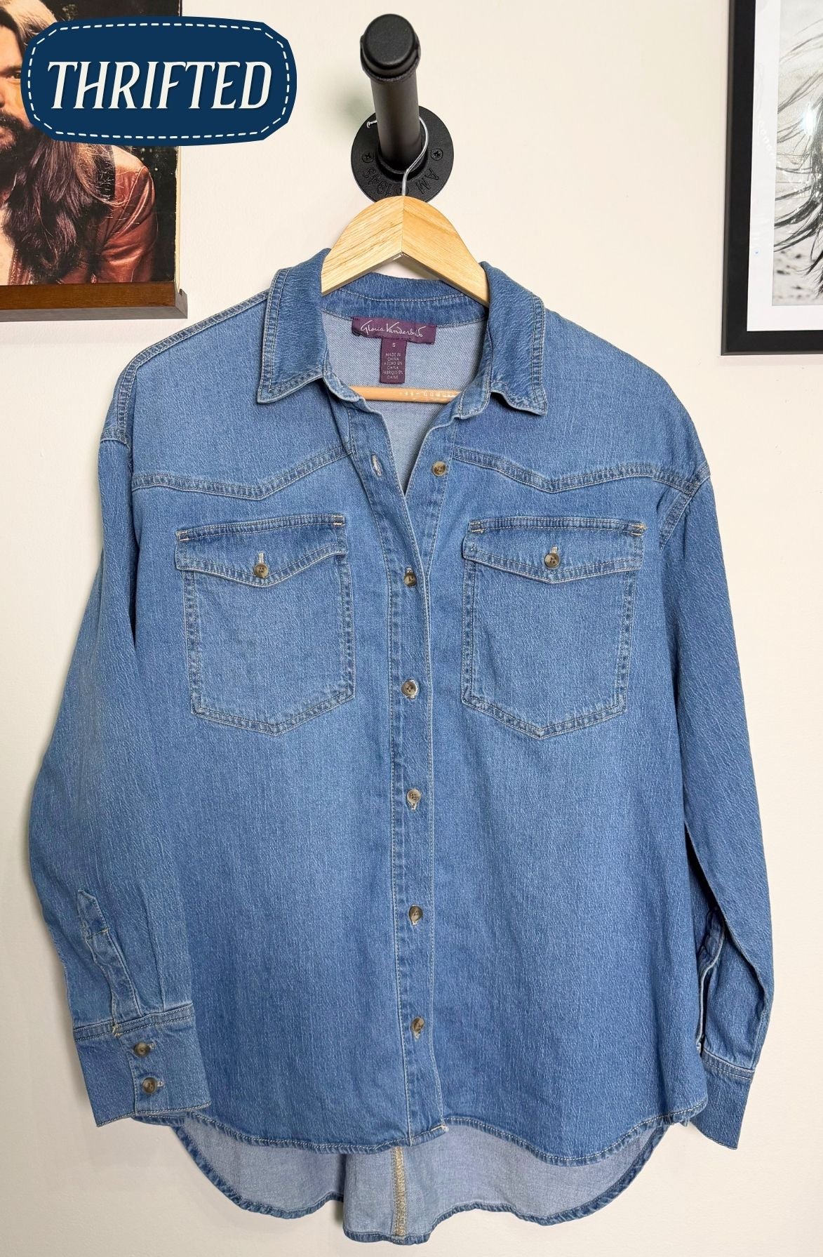 Denim Button Up