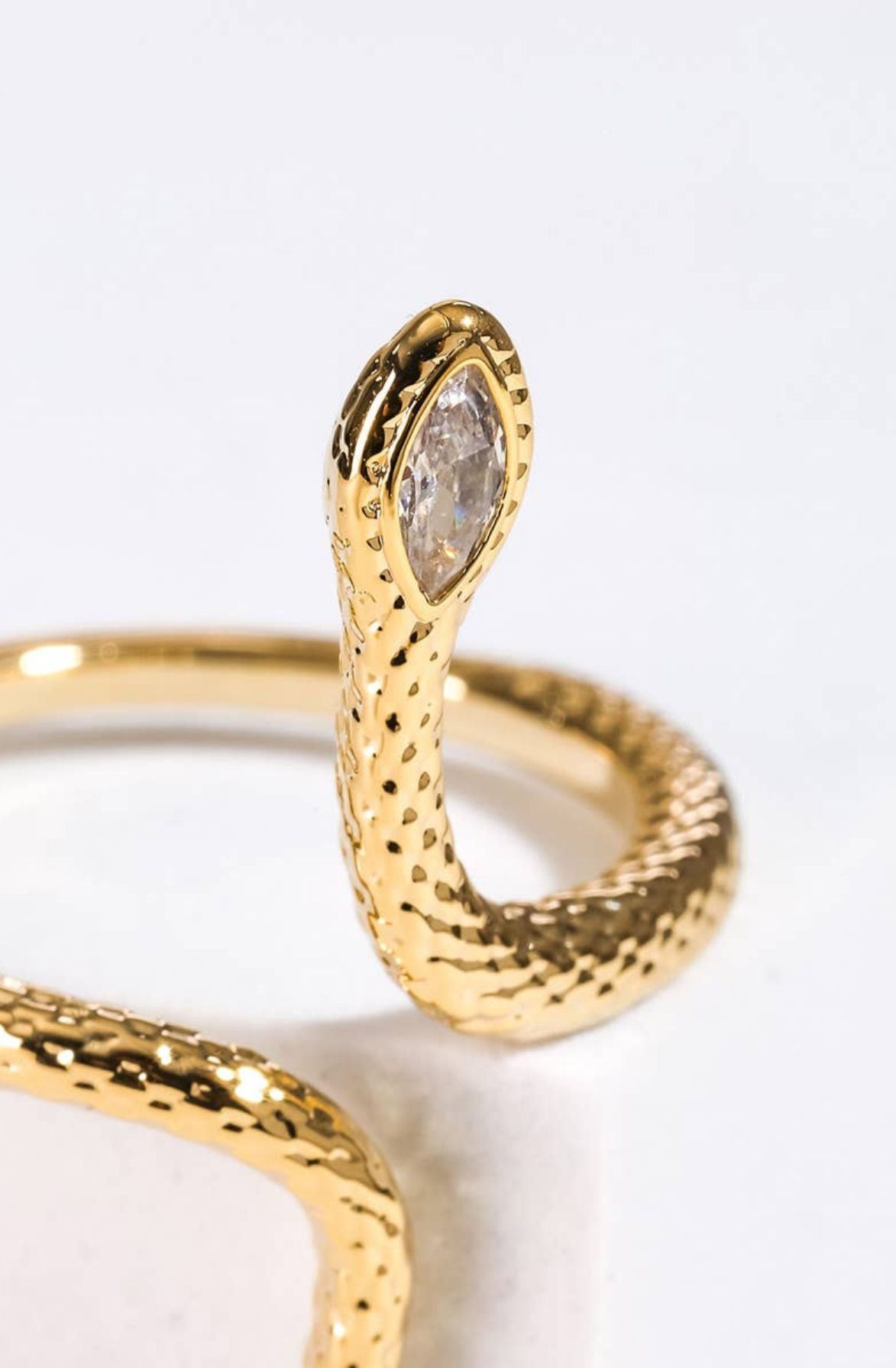 Adjustable Snake Ring