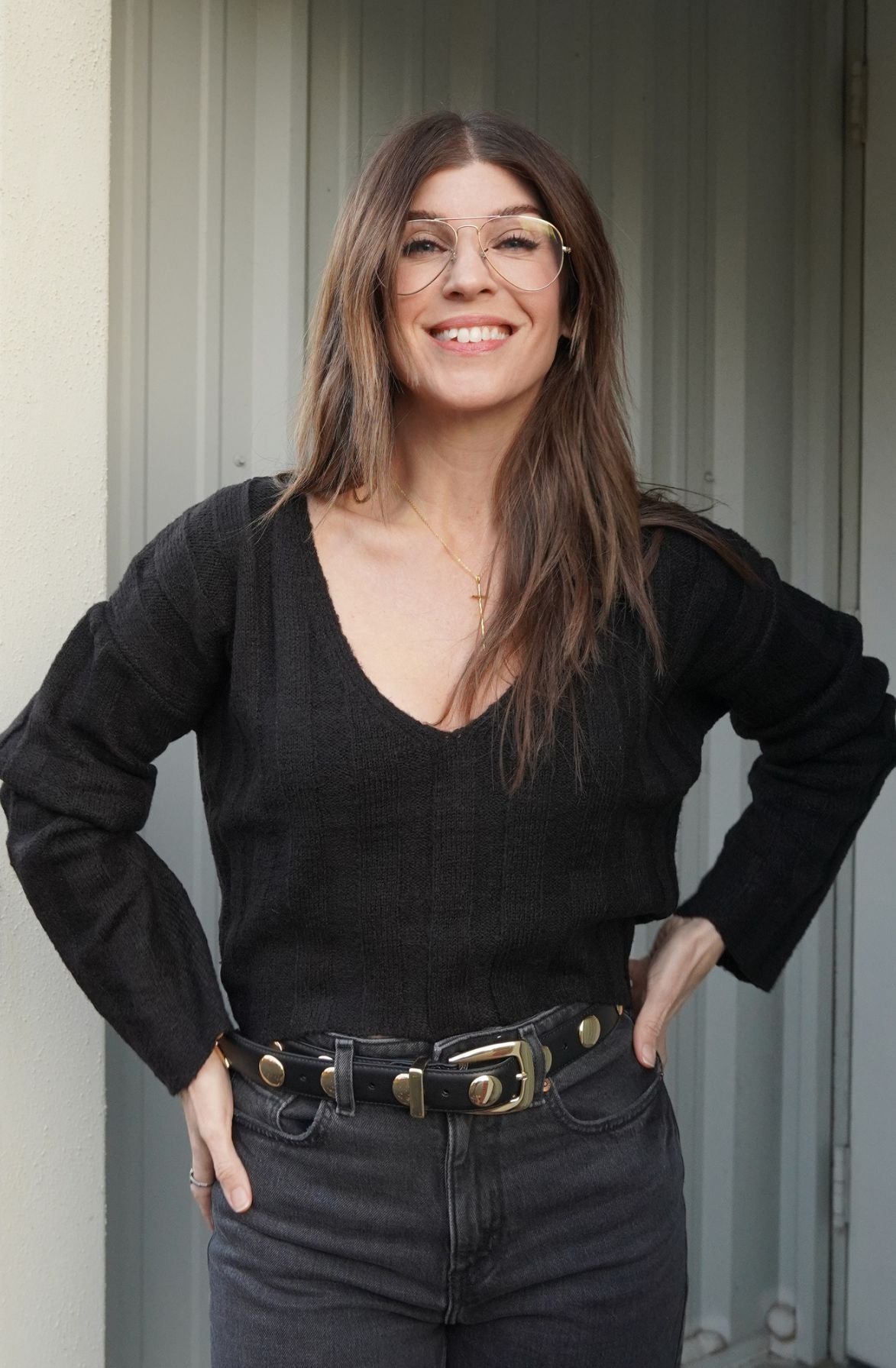 Last Call V-Neck Sweater