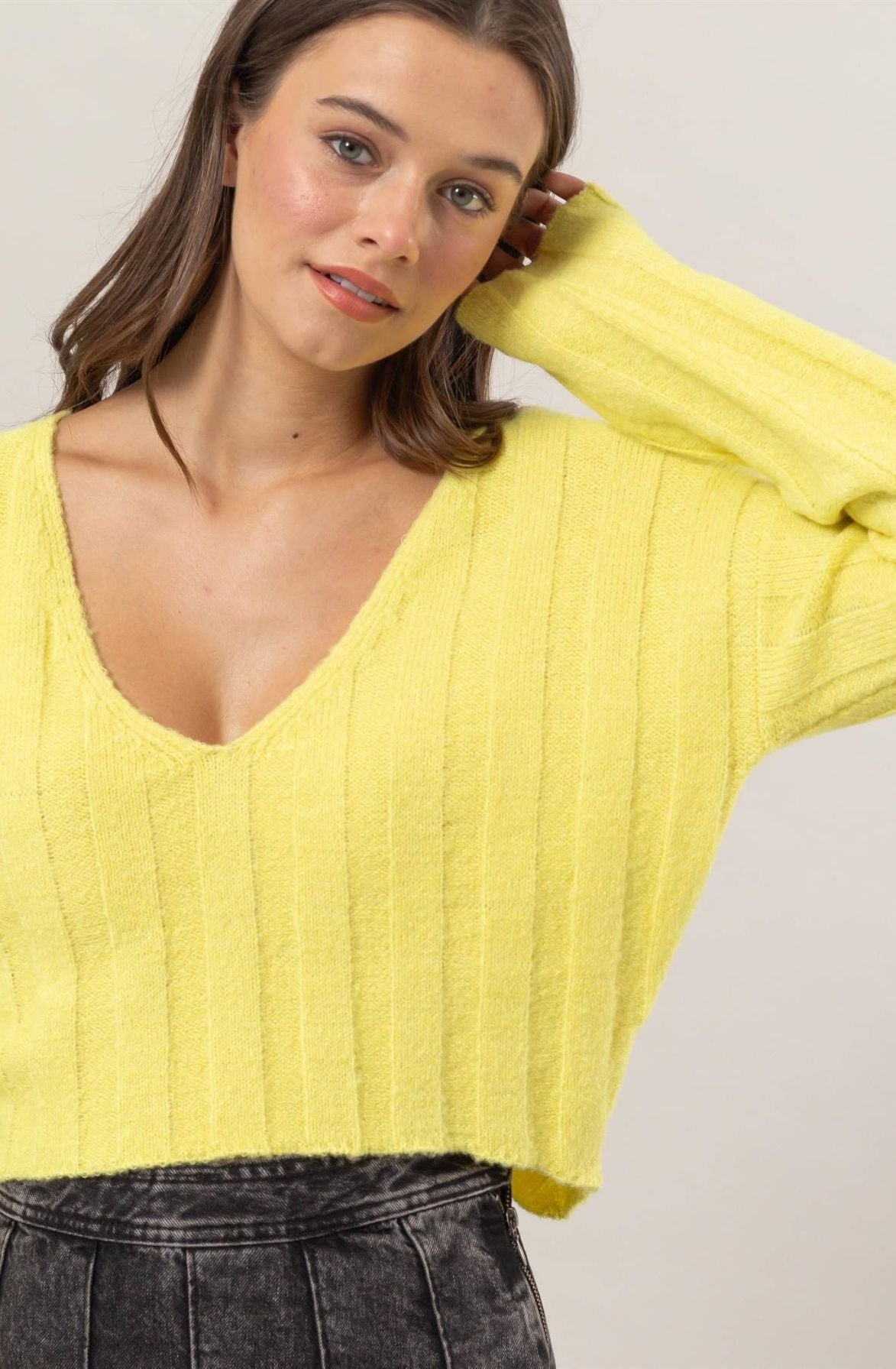 Last Call V-Neck Sweater