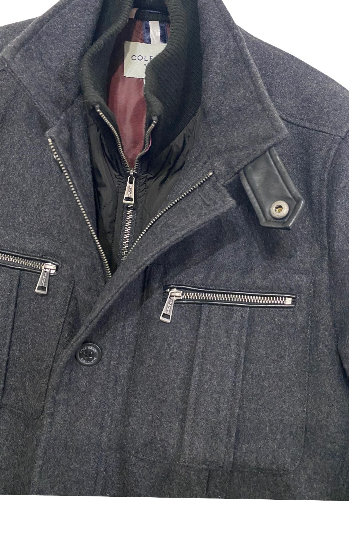 Cole Haan Men’s All Weather Car Coat
