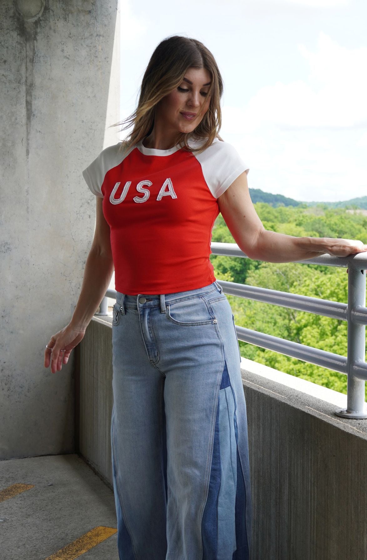 The USA Raglan