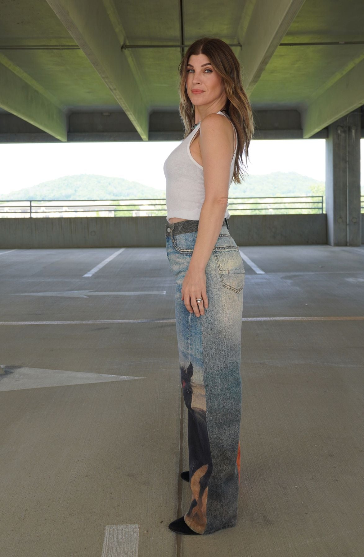 Wild Horses Barrel Jeans