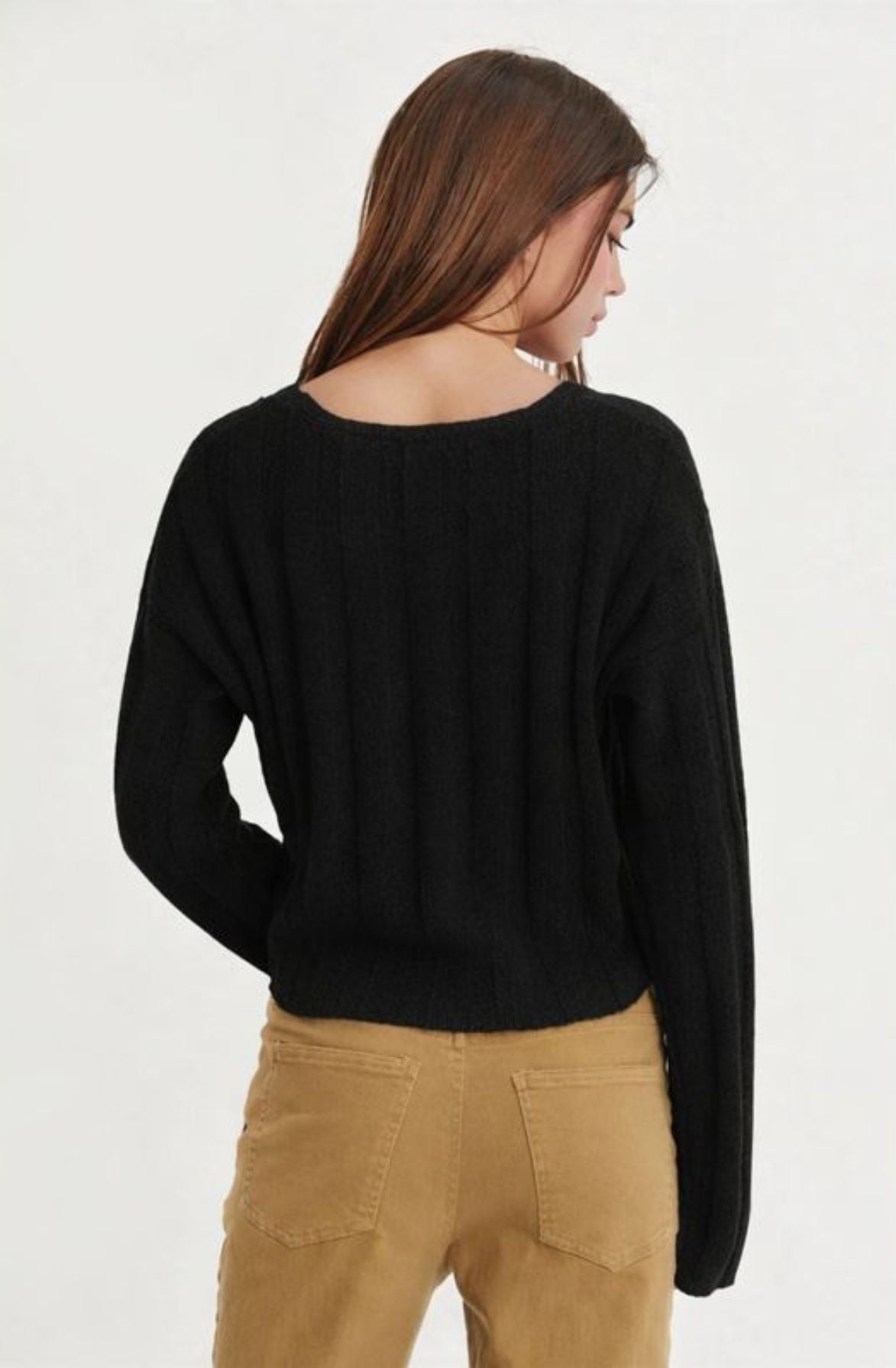 Last Call V-Neck Sweater