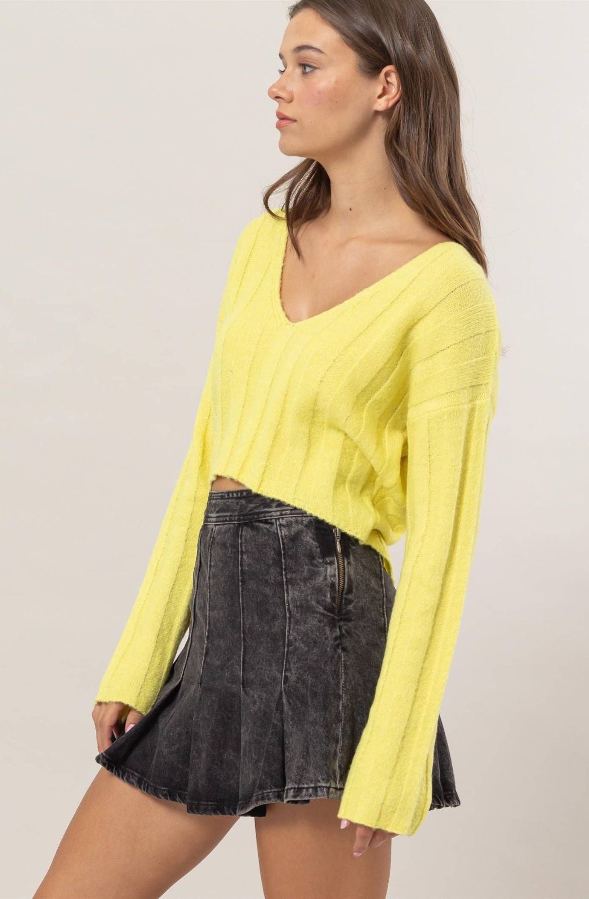 Last Call V-Neck Sweater