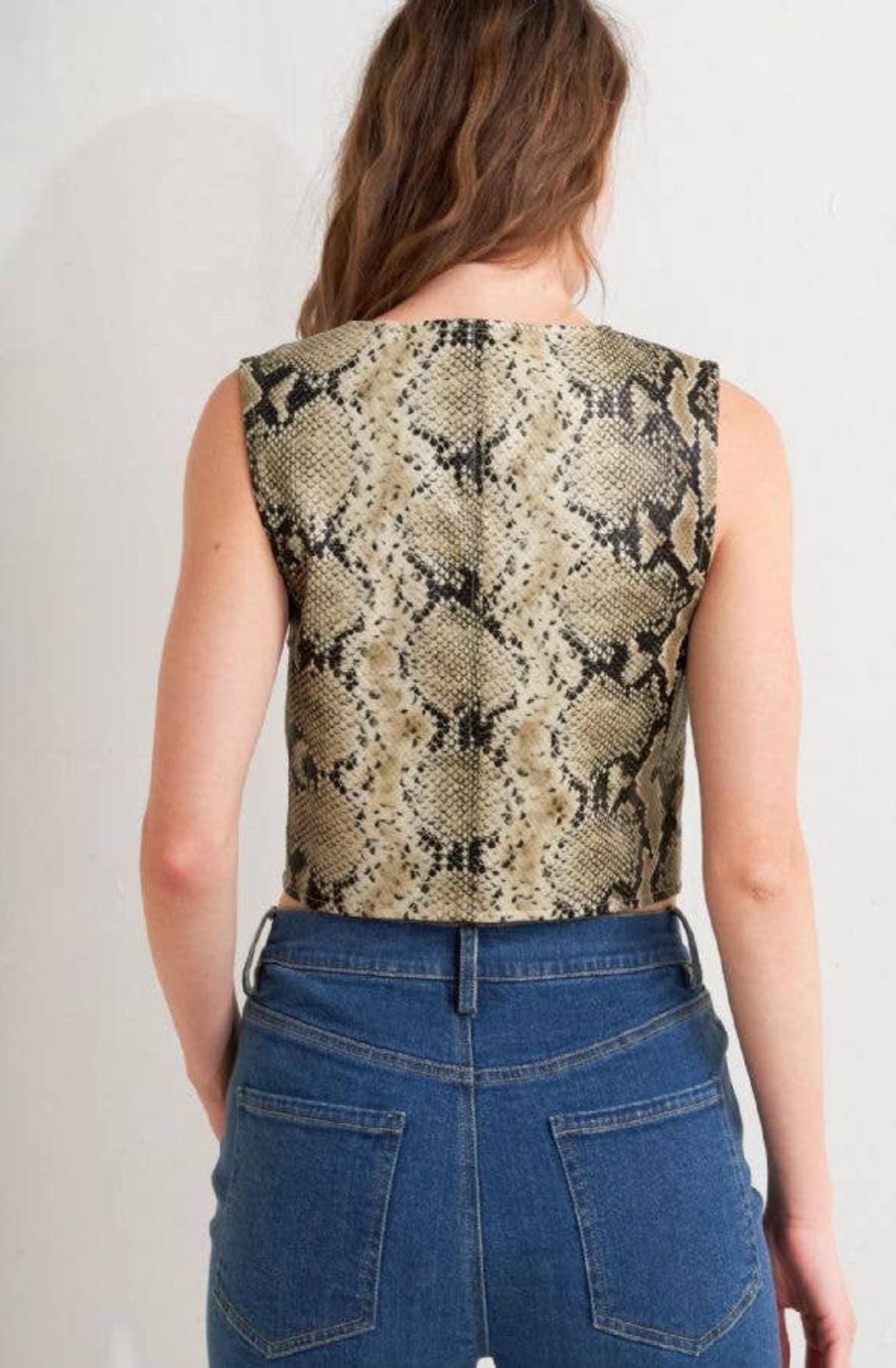 Snakeskin Vest