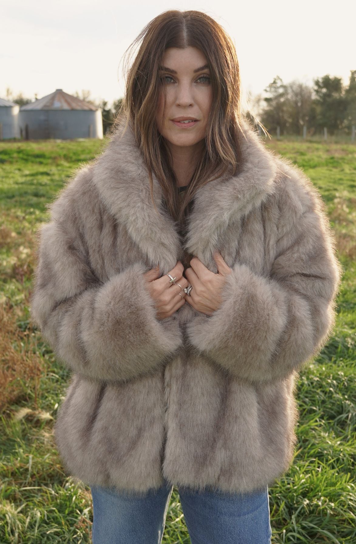 Local Legend Faux Fur Coat