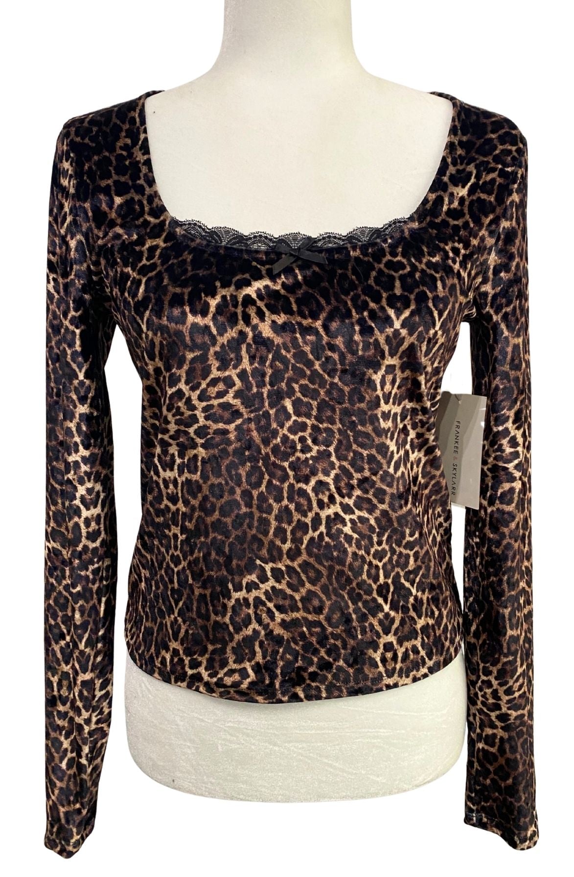 Luxe Velvet Scoop Neck Top