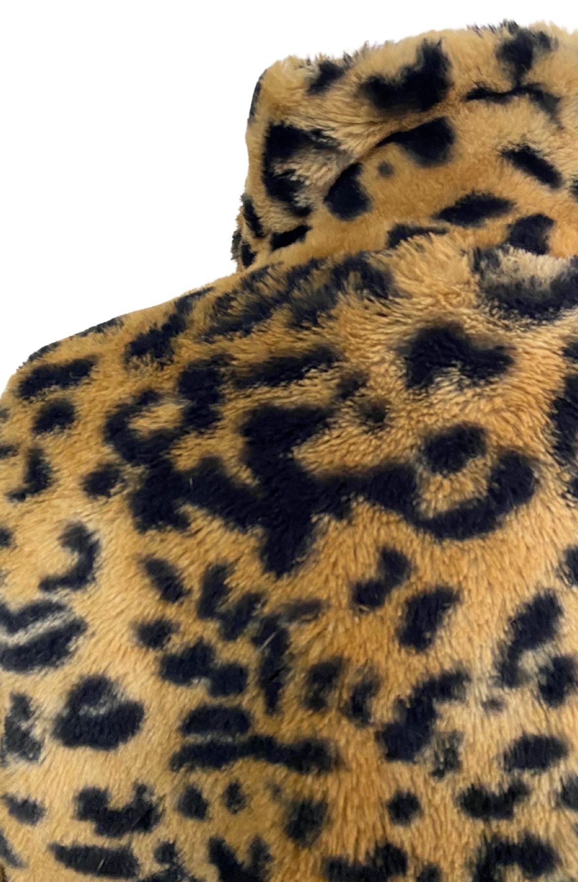 Leopard Zip Up Jacket