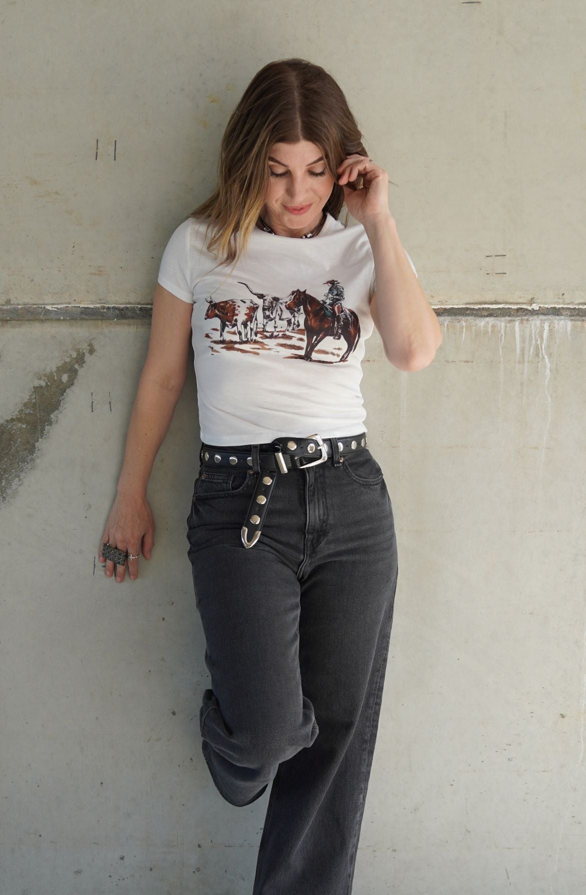 Saddle Up Baby Tee