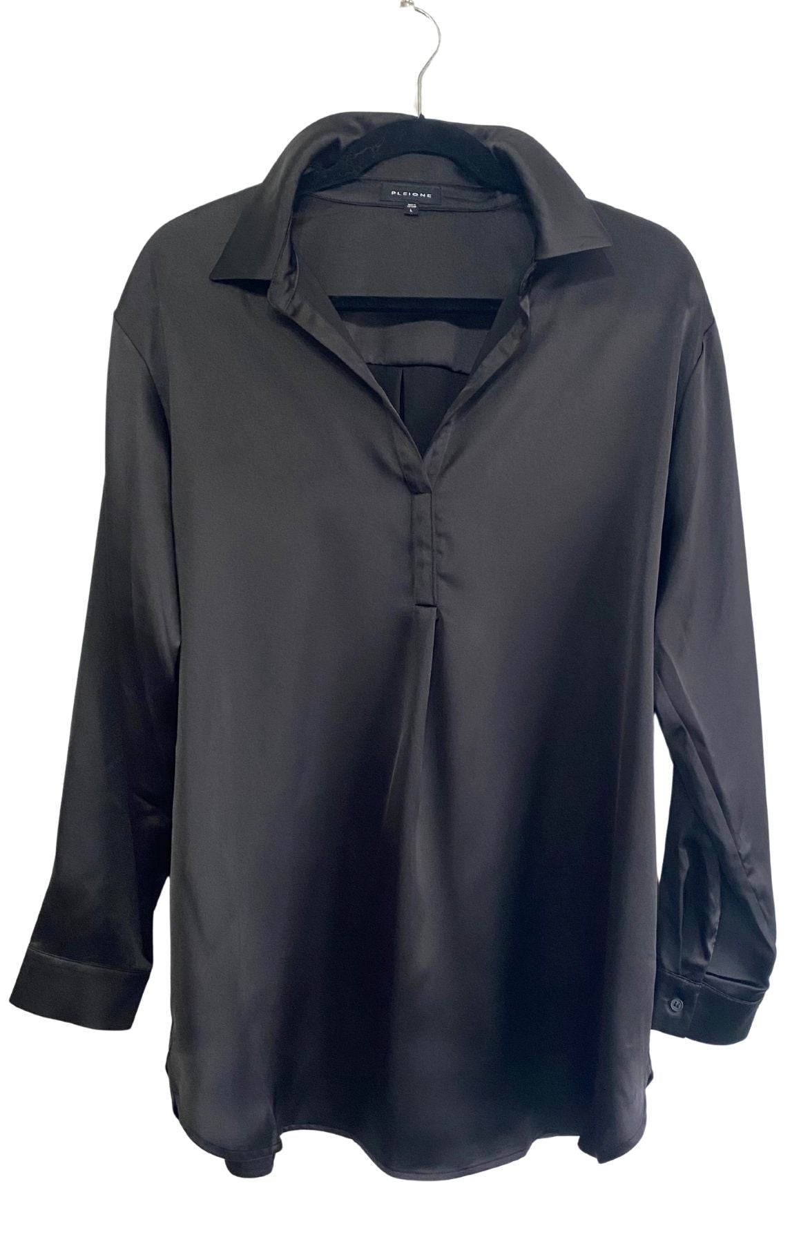 Black Satin Tunic