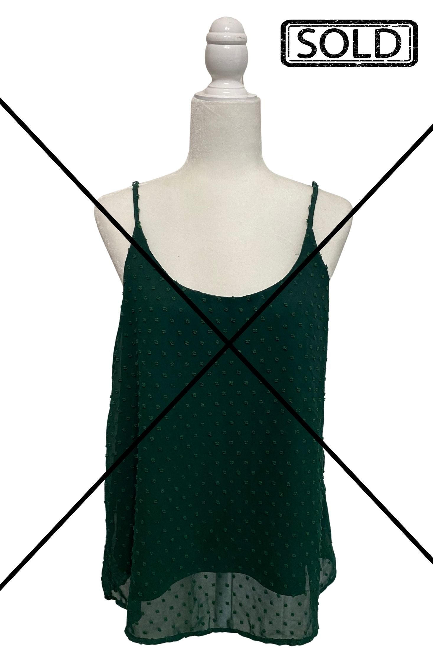 Staccato Emerald Cami