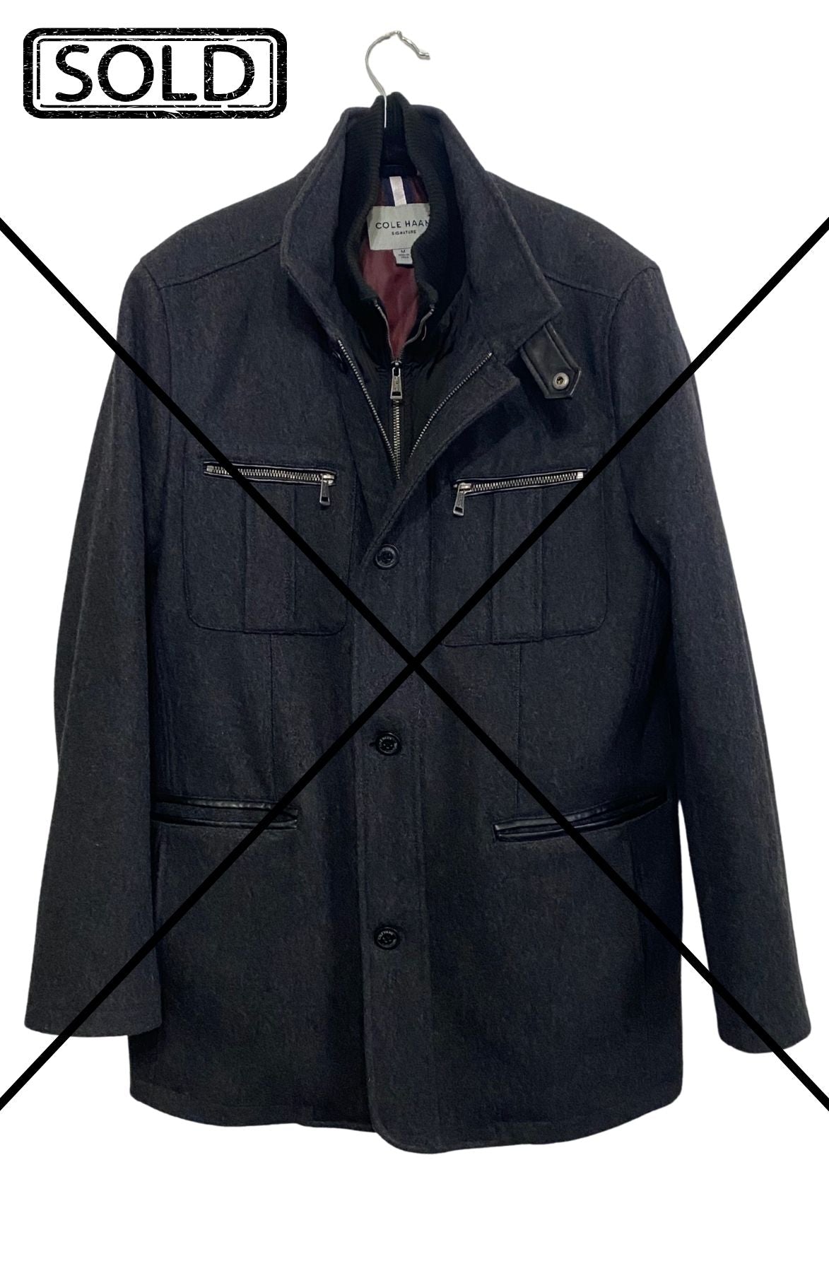 Cole Haan Men’s All Weather Car Coat