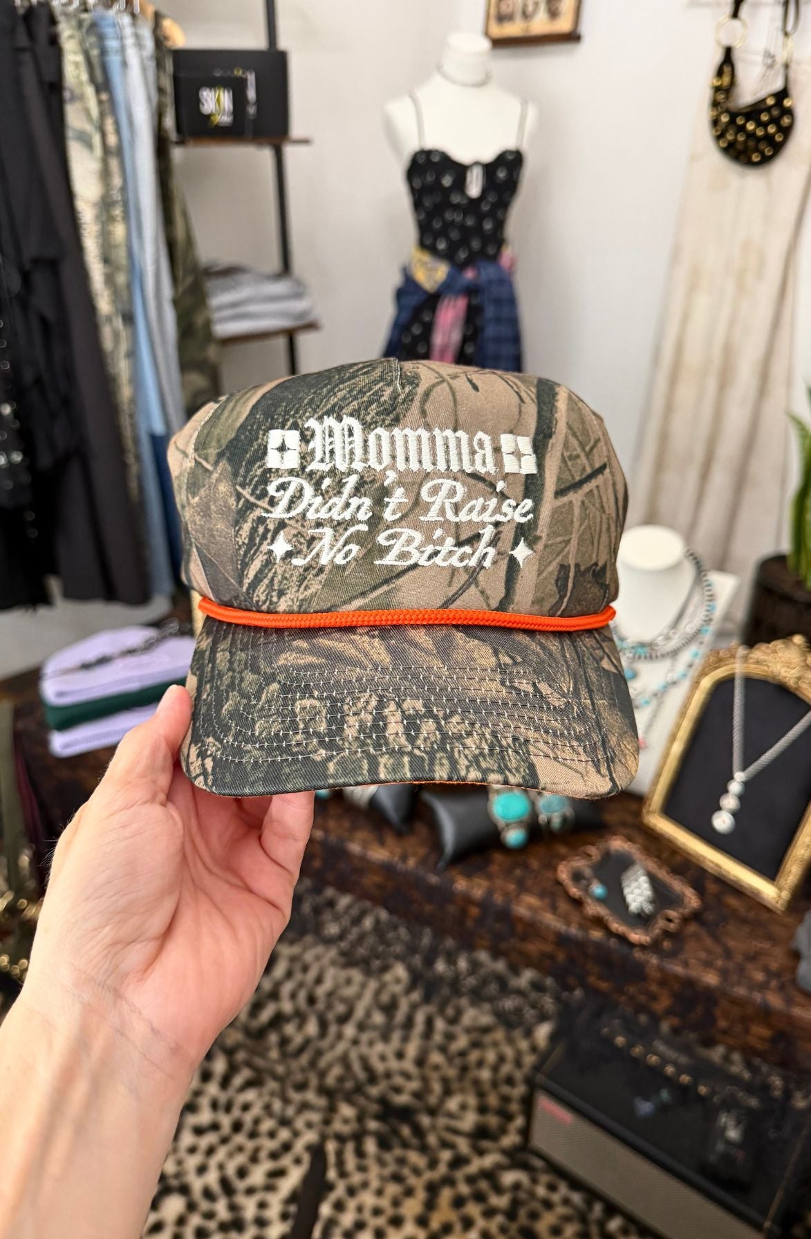 'Momma Didn’t Raise No Bitch’ Hat