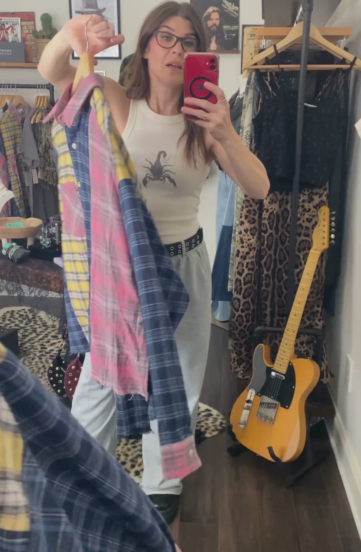 Mixed Signals Plaid Shirt