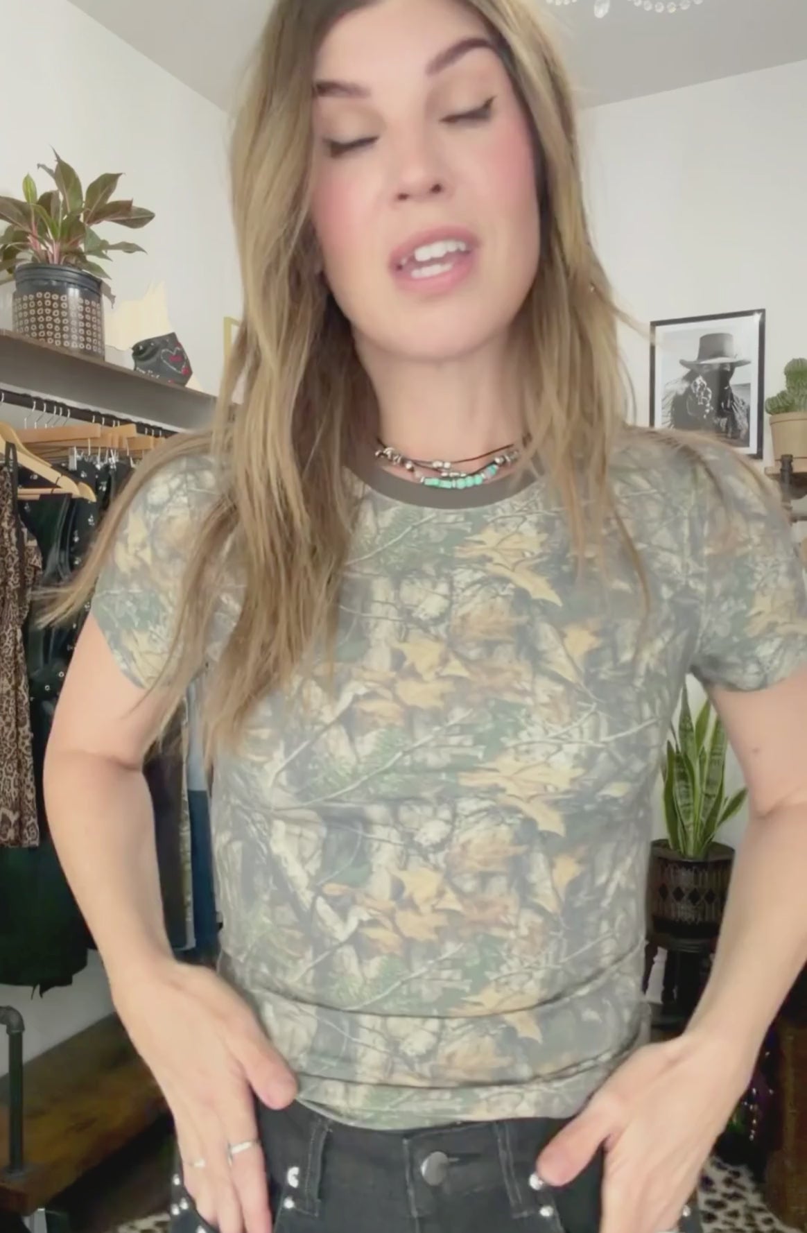 Camo Baby Tee