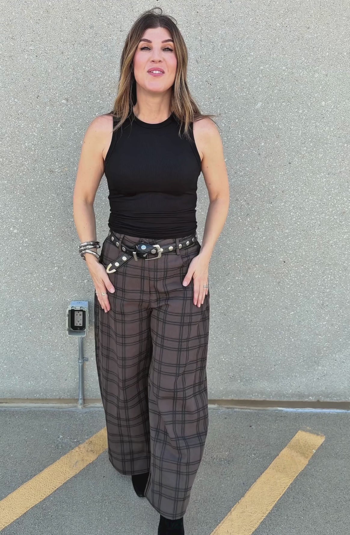 Ribbed Cropped Tank