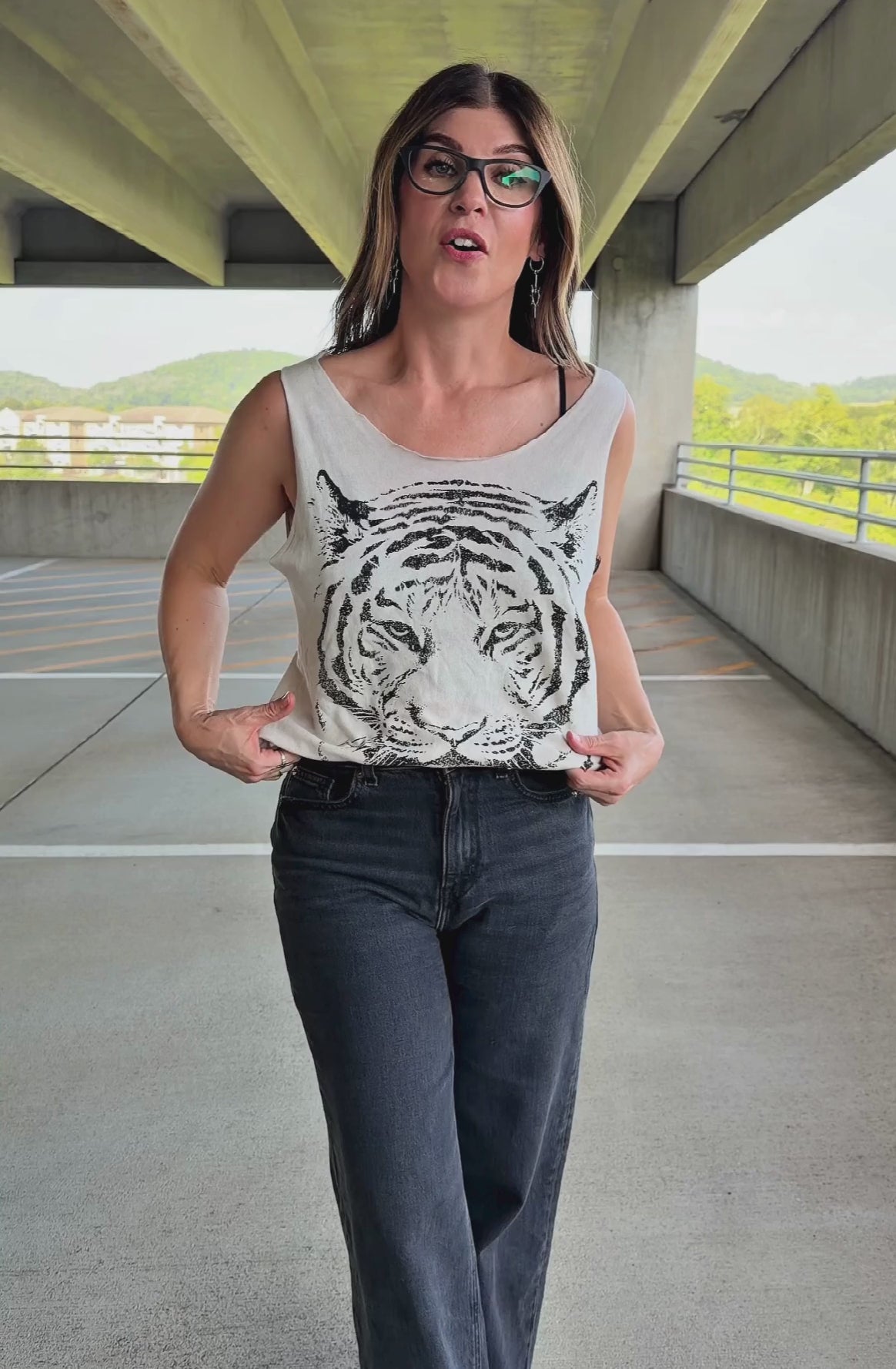 Tiger Graphic Tank