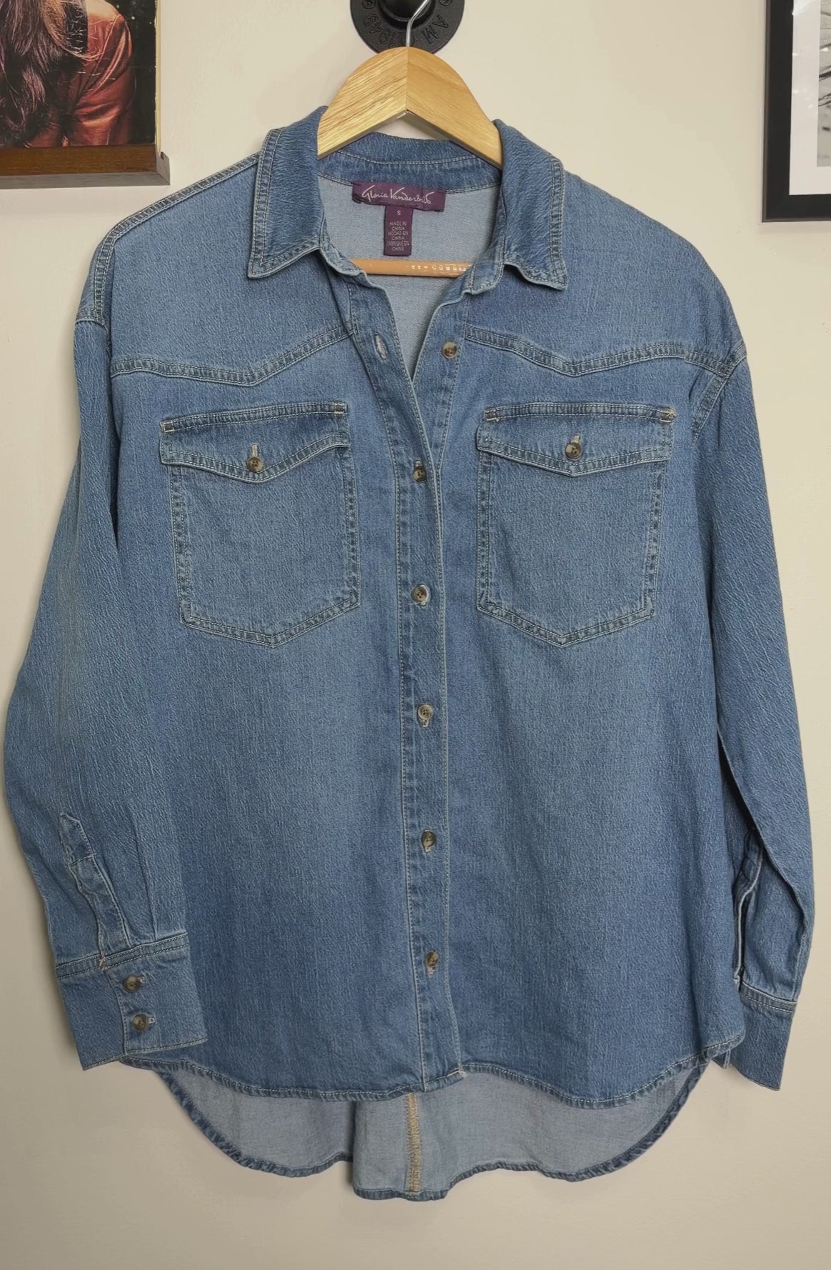 Denim Button Up