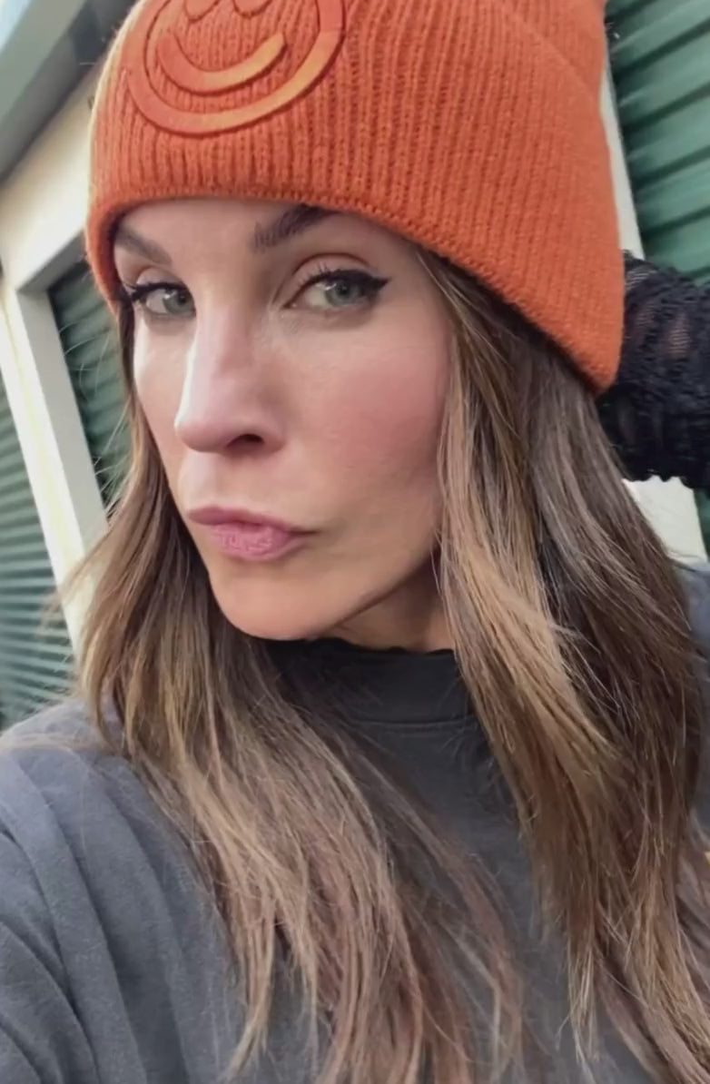 Happy Face Knit Beanie