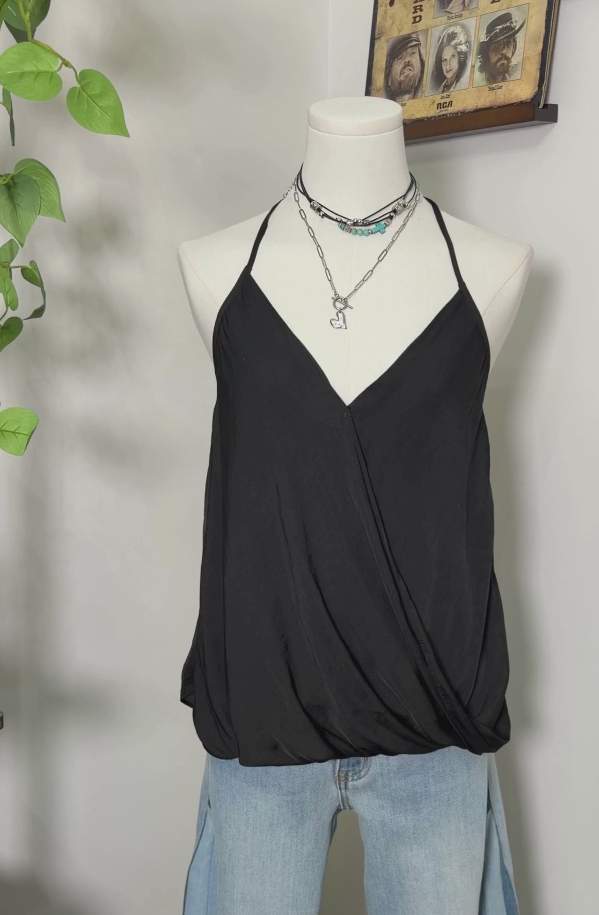 Drapey Halter Top