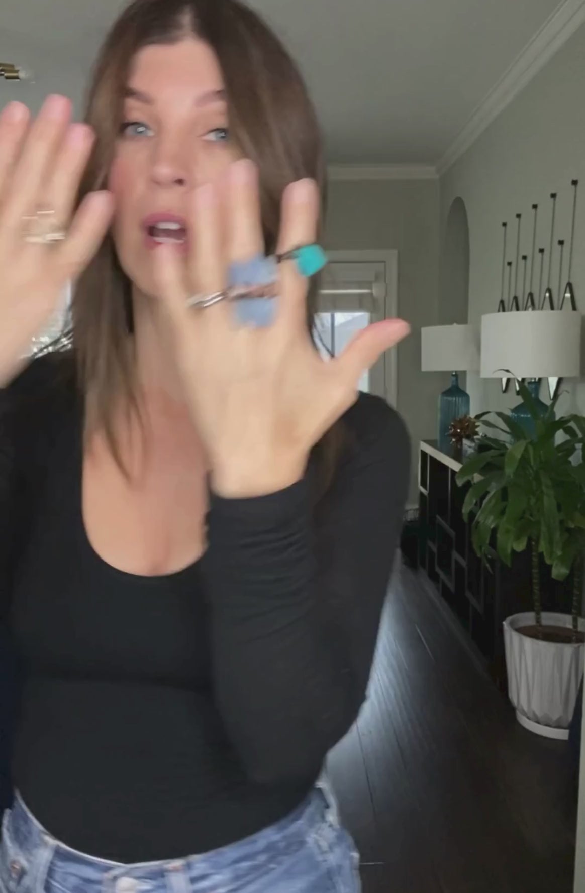 Turquoise & Bronze Ring