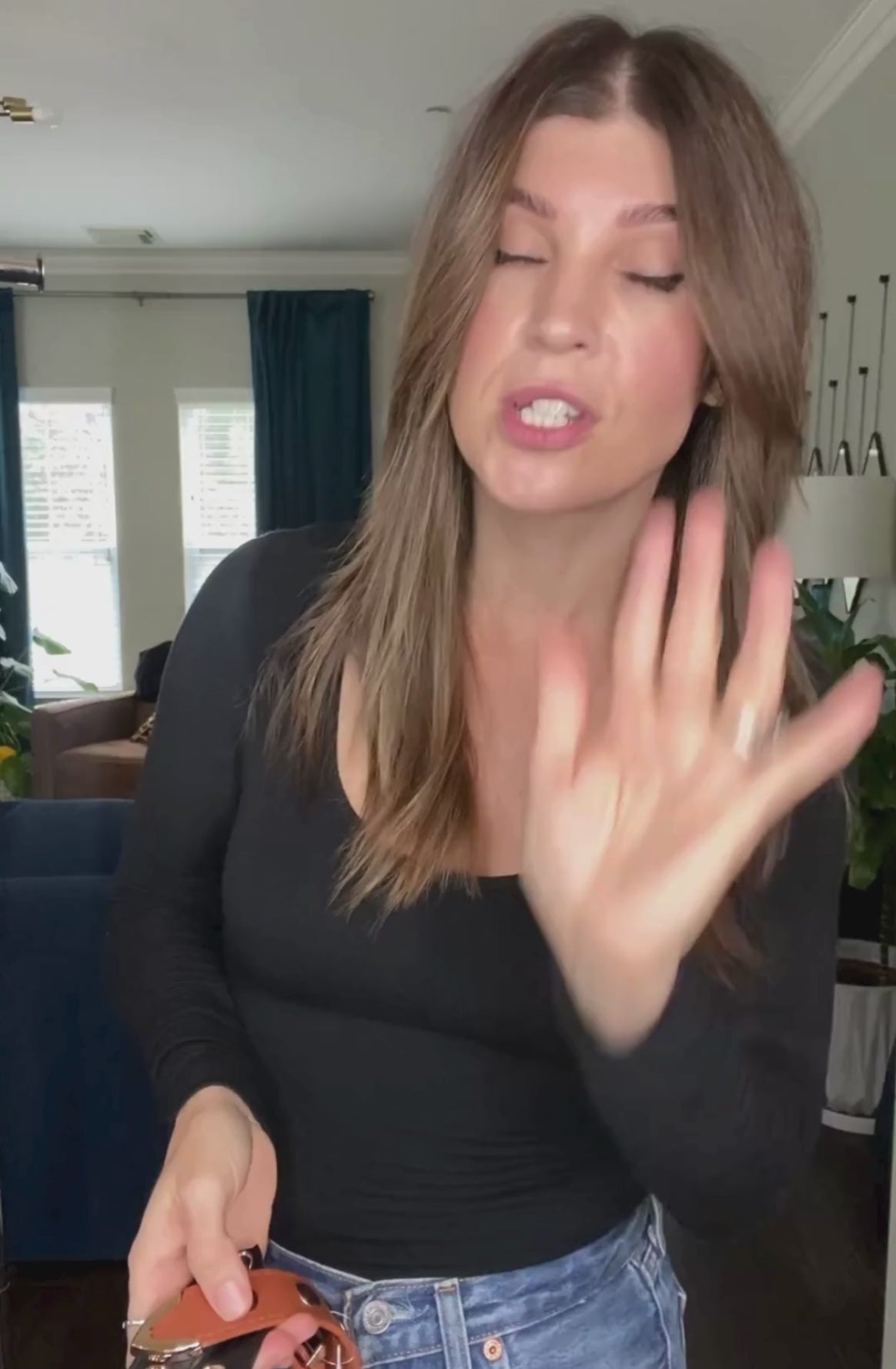 Fully Studded Belt (Black & Silver)